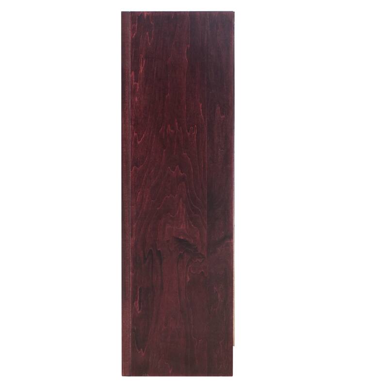 Concepts in Wood 3 Shelf Wood Bookcase, 36 inch Tall