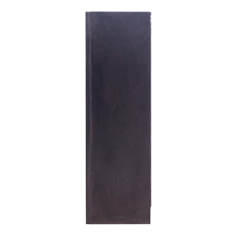 Concepts in Wood 3 Shelf Wood Bookcase, 36 inch Tall