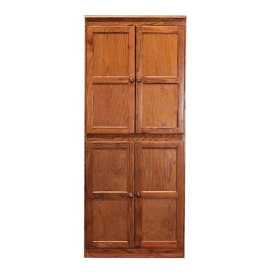 Concepts in Wood Storage Cabinet, 72 inch with 5 Shelves