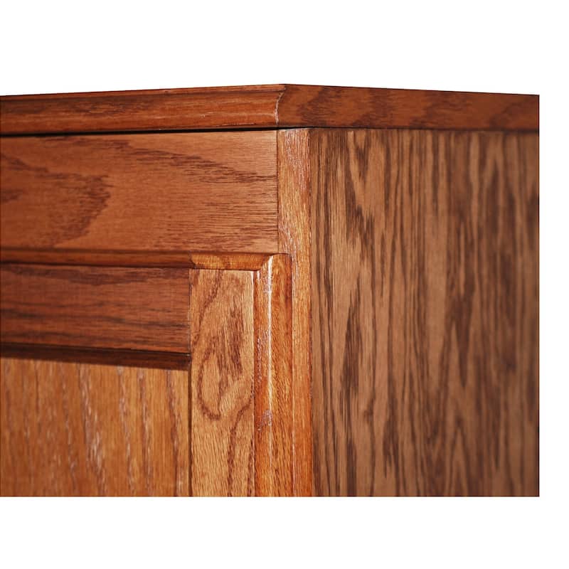 Concepts in Wood Storage Cabinet, 72 inch with 5 Shelves