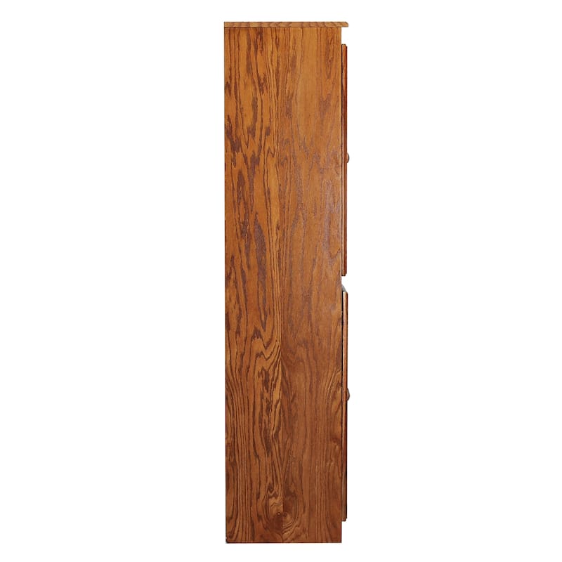 Concepts in Wood Storage Cabinet, 72 inch with 5 Shelves