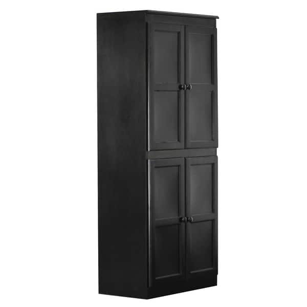 Shop Concepts In Wood Storage Cabinet 72 Inch With 5 Shelves