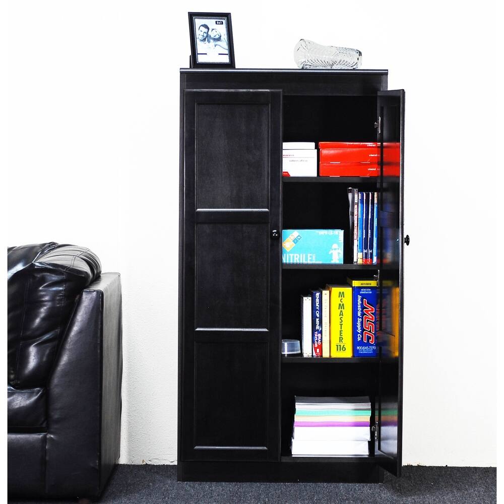 Shop Concepts In Wood Kt613 Multi Use Storage Cabinet 4 Shelves