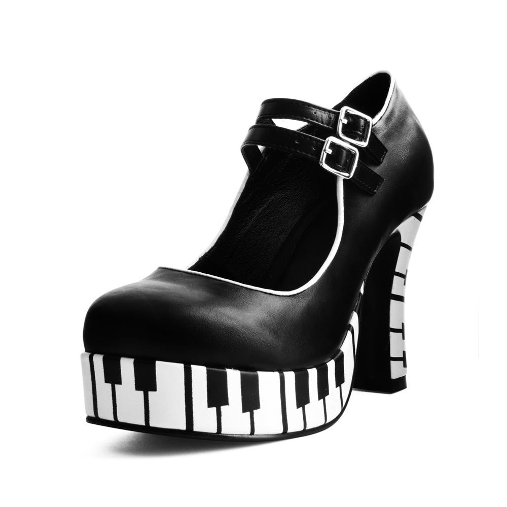 T.U.K. Shoes Womens Heels, Piano 