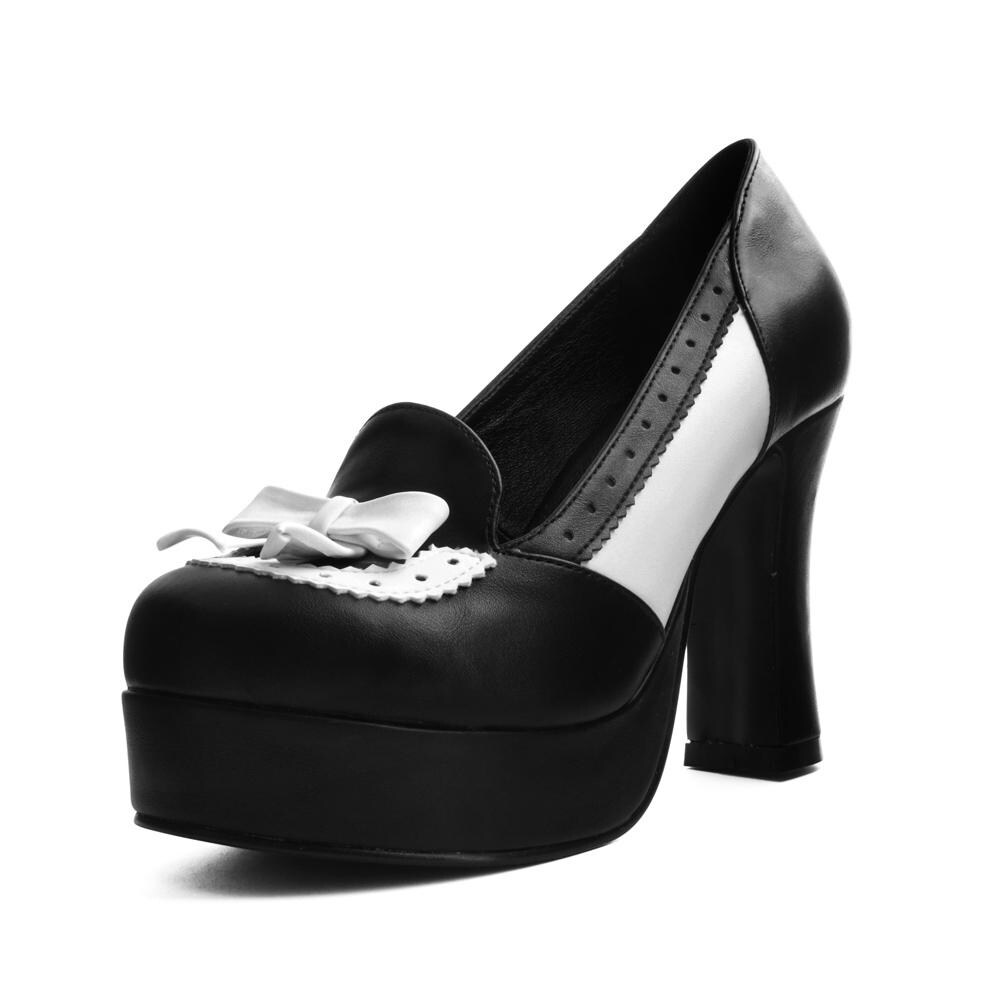 loafer platform heels