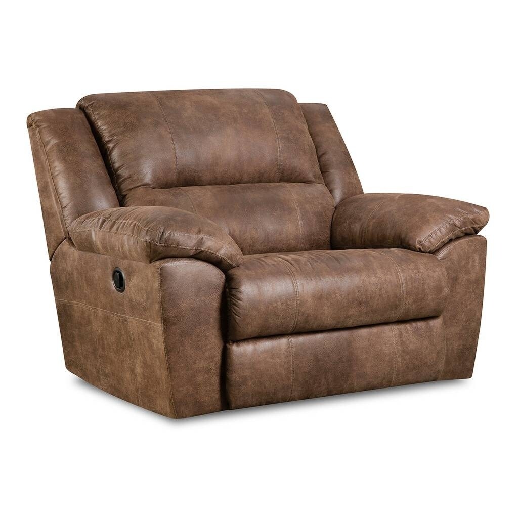 microfiber cuddler recliner