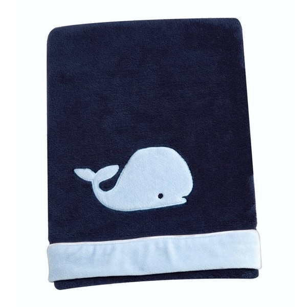 Shop Nautica Boy Appliqued Whale Blanket Free Shipping On Orders