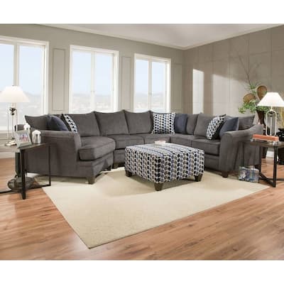 Simmons Upholstery Albany Slate Sectional
