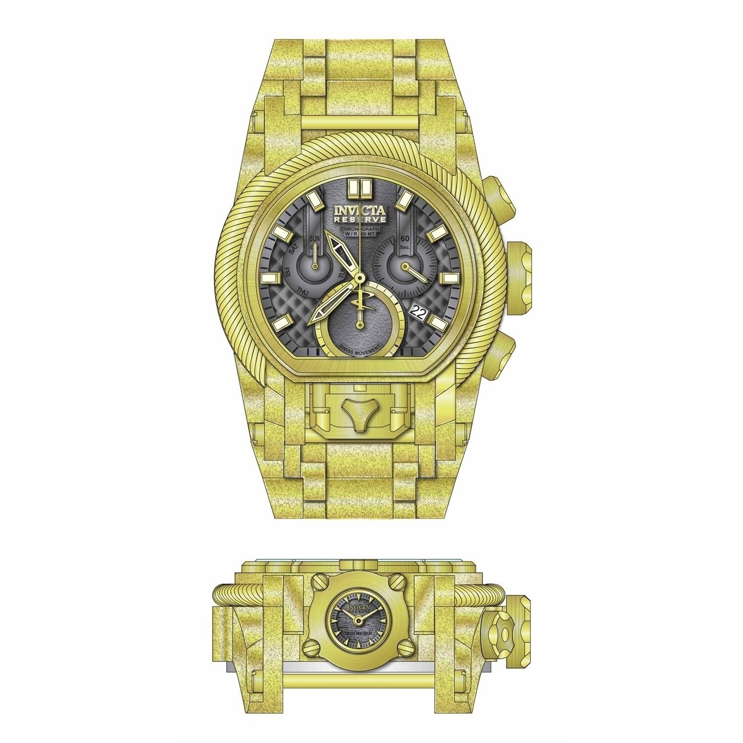 invicta zeus gold