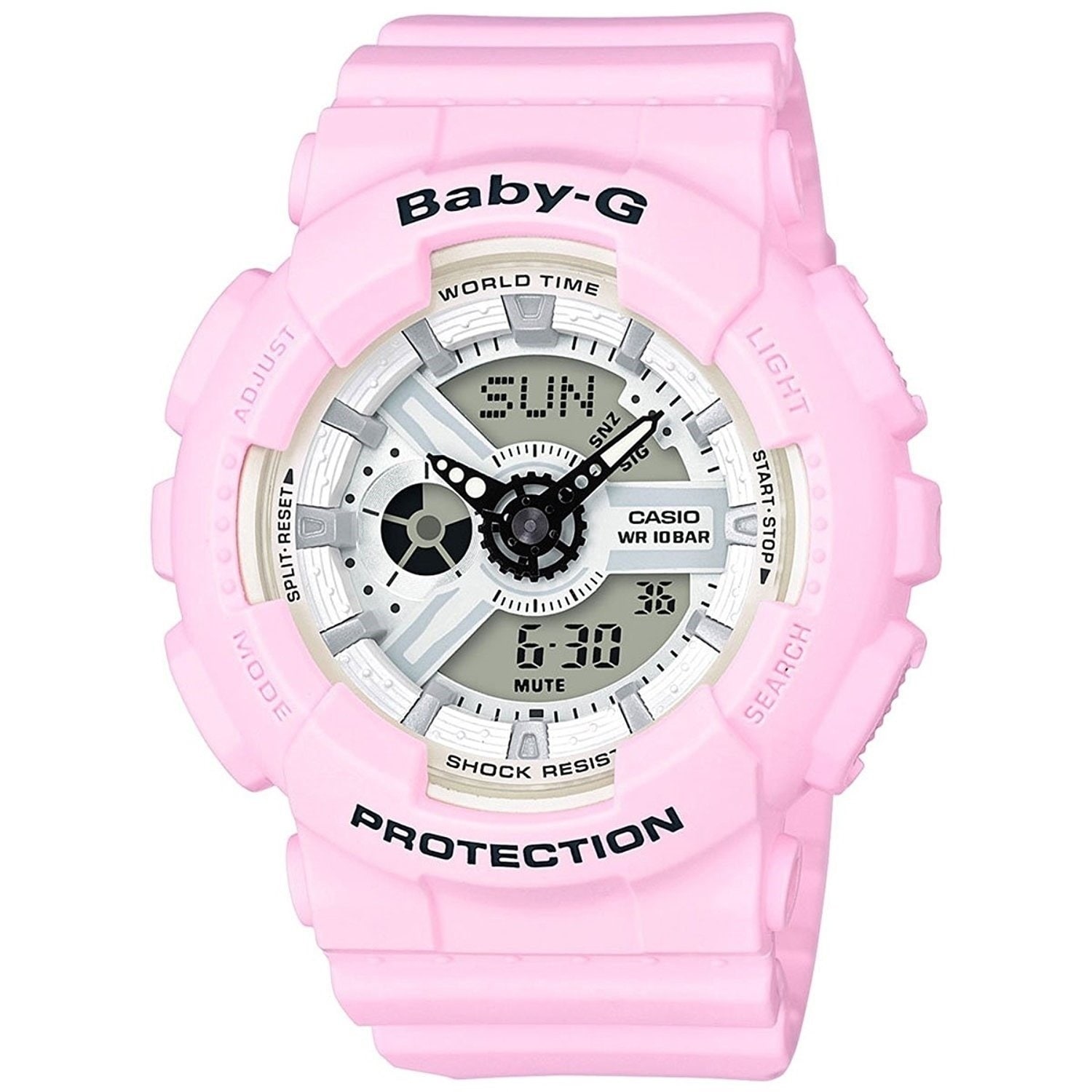 pink baby g shock watch