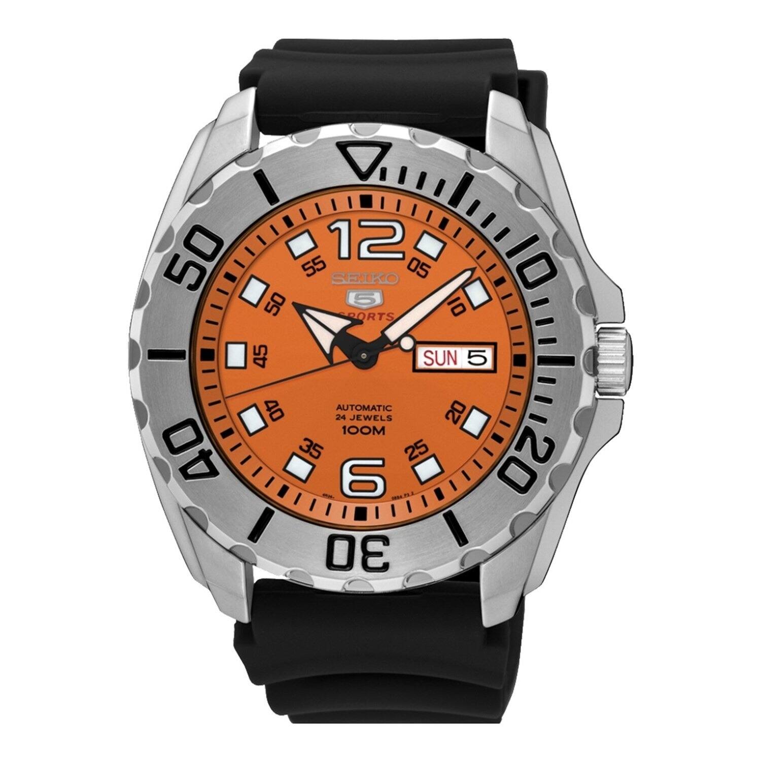 seiko automatic black