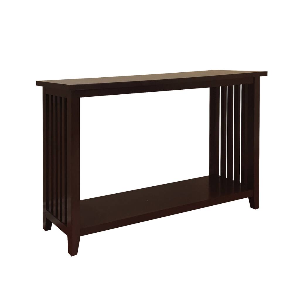 Brookdale Dark Walnut Console Table