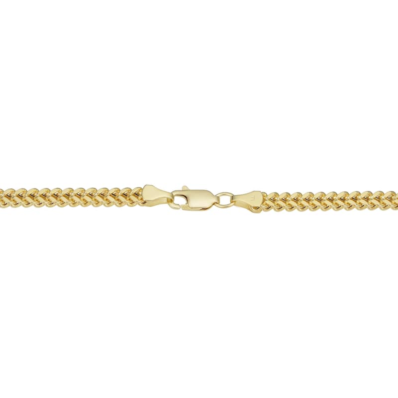 Fremada 14k Yellow Gold Franco Link Necklace