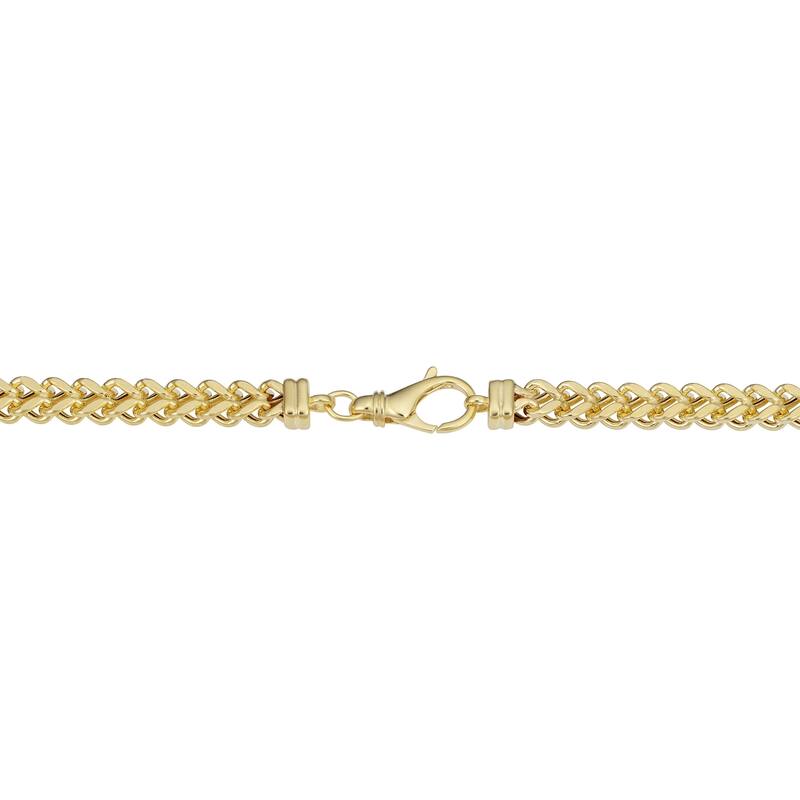 Fremada 14k Yellow Gold 4.4 millimeters Franco Link Necklace