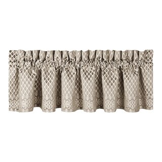 Five Queens Court Beaumont Champagne Straight Window Valance