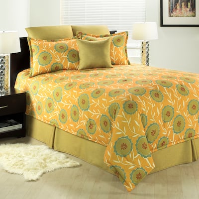 Malta floral comforter set