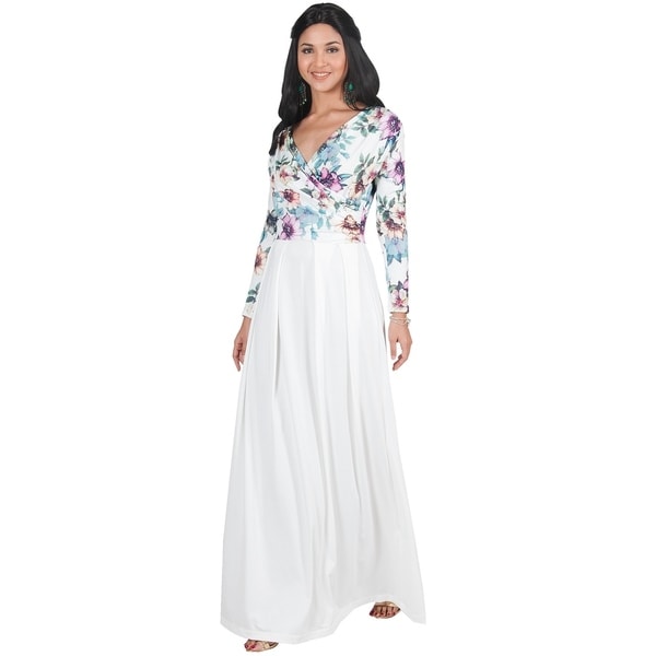 Dressy Maxi Dresses With Sleeves 