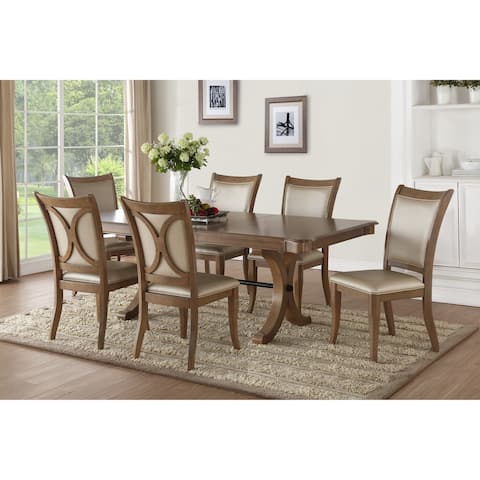 ACME Harald Dining Table in Gray Oak