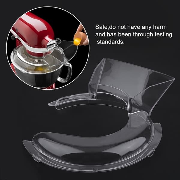 American Kitchen Food Pour Pouring Shield For 5-Quart Stand Mixer