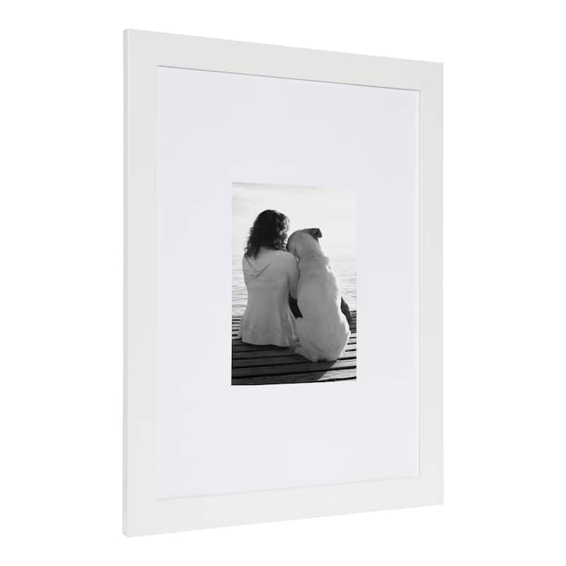 DesignOvation Museum Wood Picture Frame Set