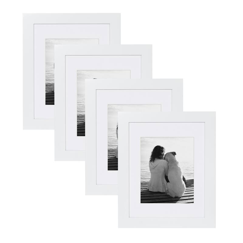 DesignOvation Museum Wood Picture Frame Set