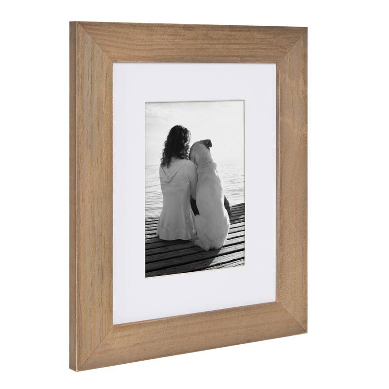 DesignOvation Museum Wood Picture Frame Set