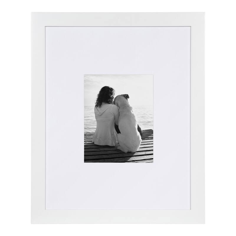 DesignOvation Museum Wood Picture Frame Set