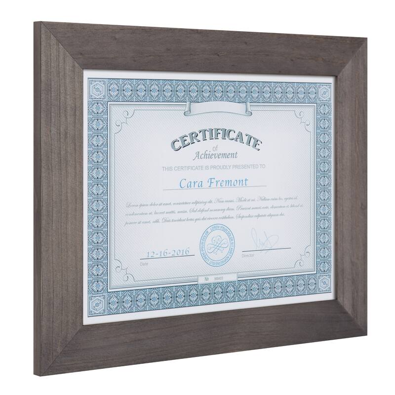 DesignOvation Museum Wood Picture Frame Set