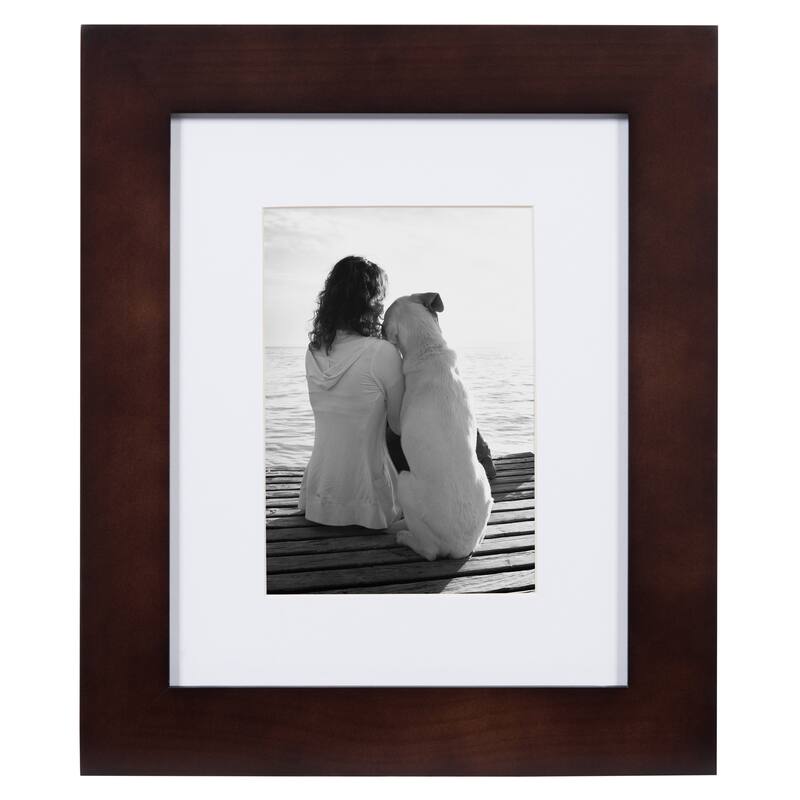 DesignOvation Museum Wood Picture Frame Set