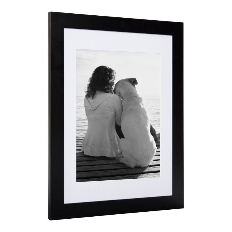 DesignOvation Museum Wood Picture Frame Set