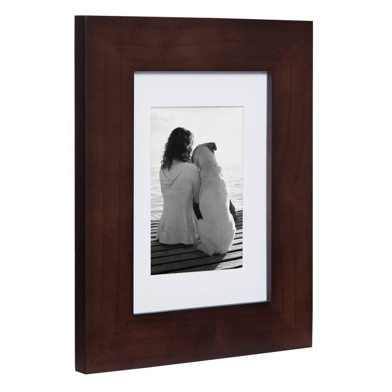 DesignOvation Museum Wood Picture Frame Set