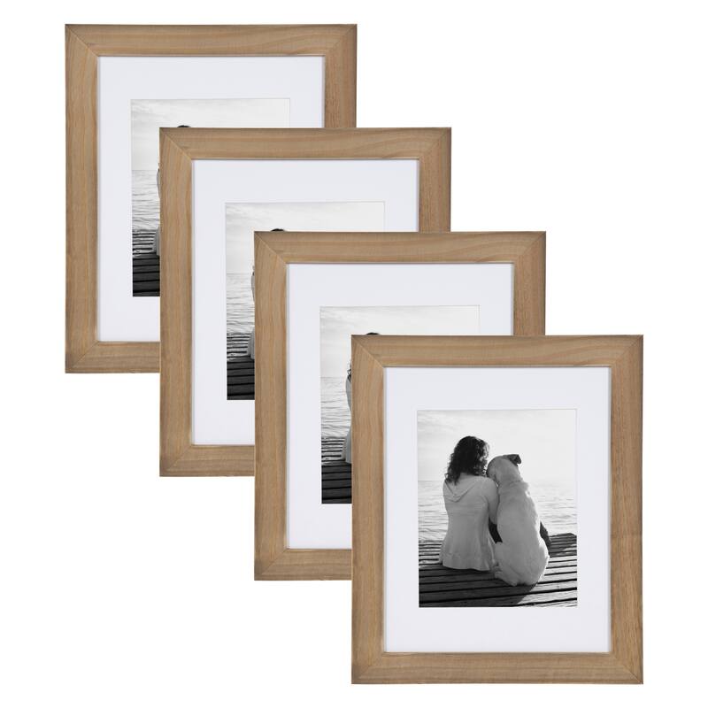DesignOvation Museum Wood Picture Frame Set
