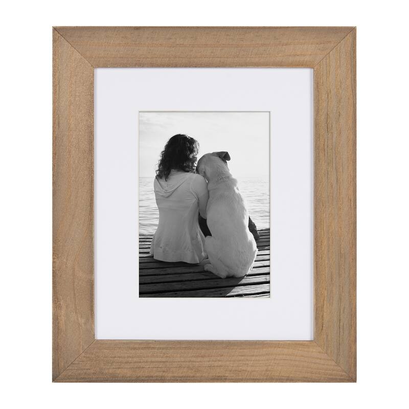 DesignOvation Museum Wood Picture Frame Set