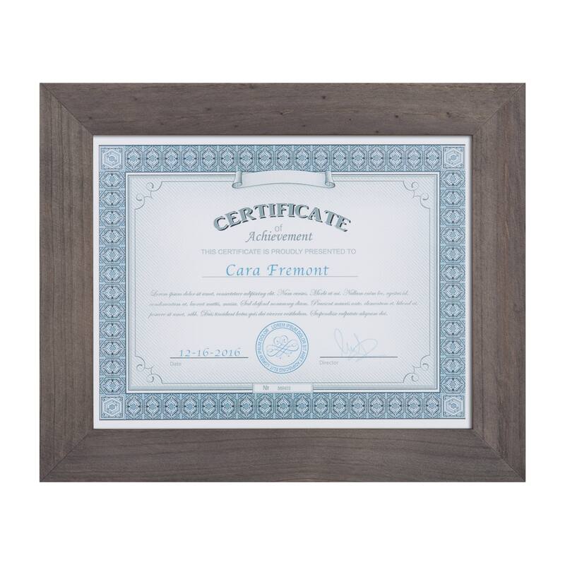 DesignOvation Museum Wood Picture Frame Set