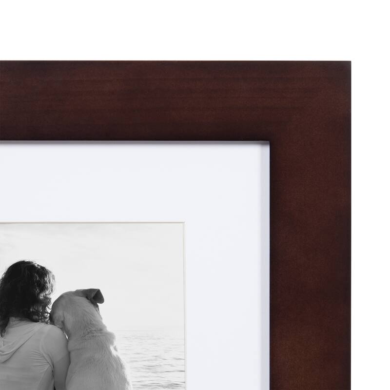 DesignOvation Museum Wood Picture Frame Set