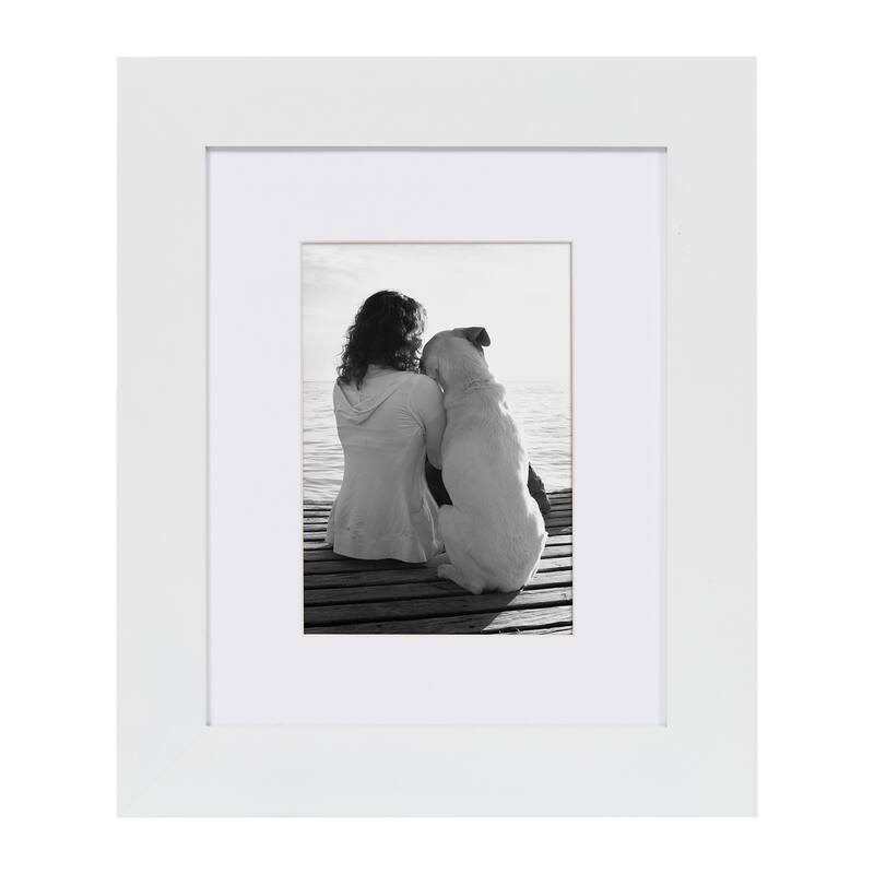 DesignOvation Museum Wood Picture Frame Set