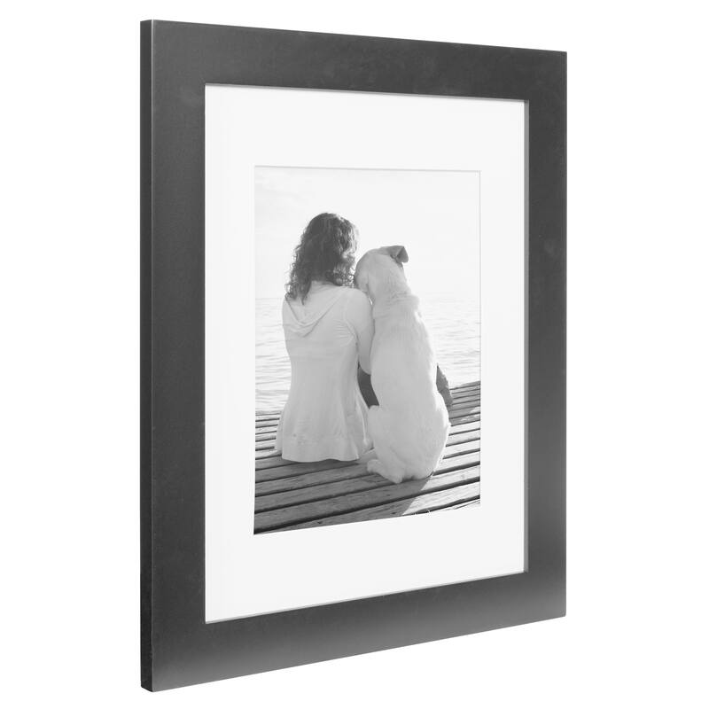 DesignOvation Museum Wood Picture Frame Set