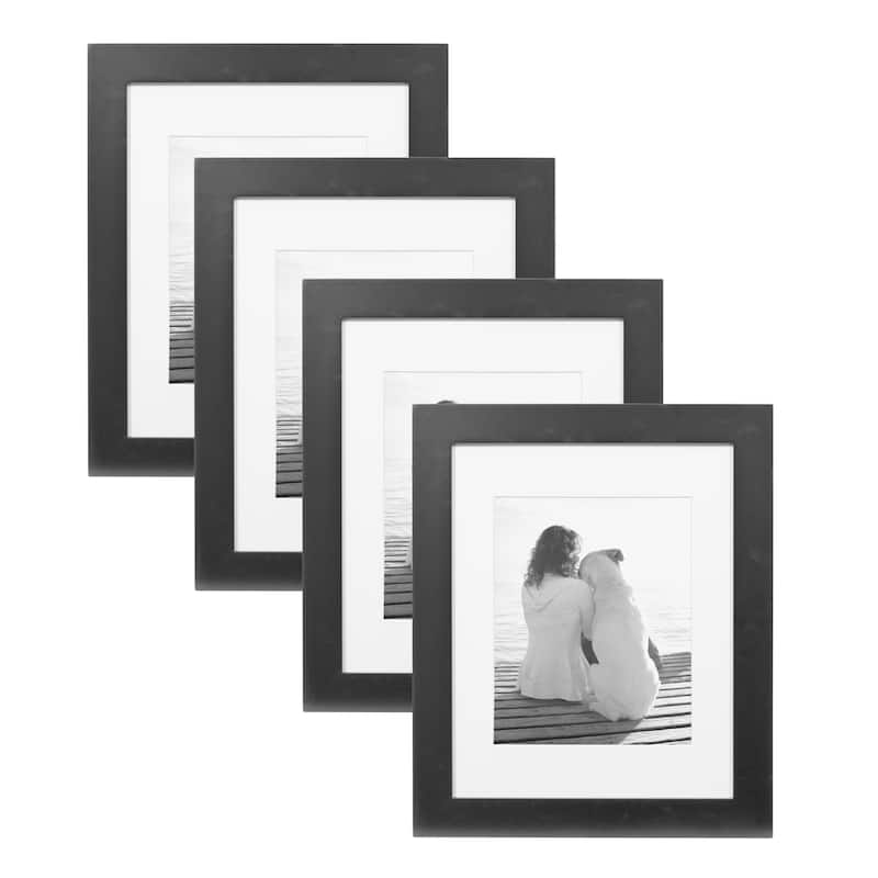 DesignOvation Museum Wood Picture Frame Set