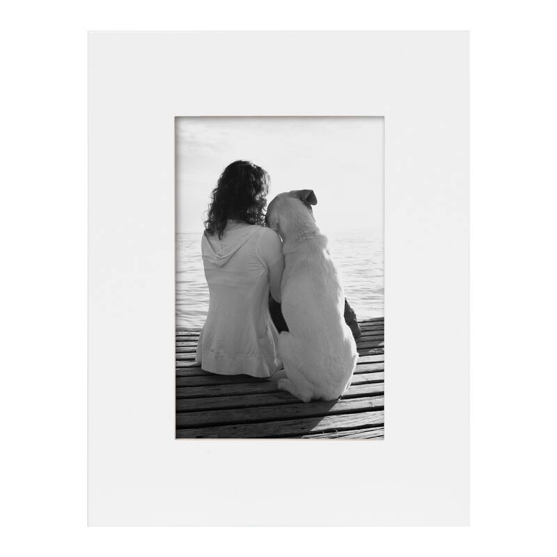 DesignOvation Museum Wood Picture Frame Set