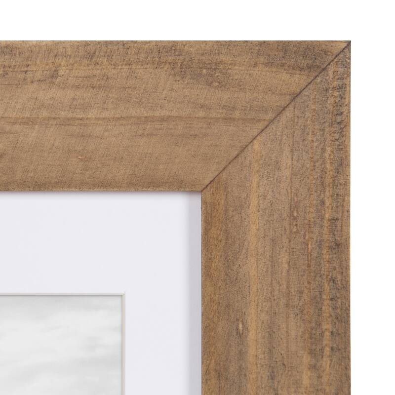 DesignOvation Museum Wood Picture Frame Set