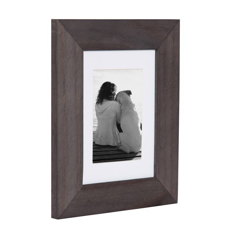 DesignOvation Museum Wood Picture Frame Set