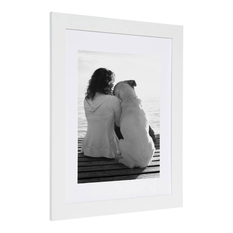 DesignOvation Museum Wood Picture Frame Set