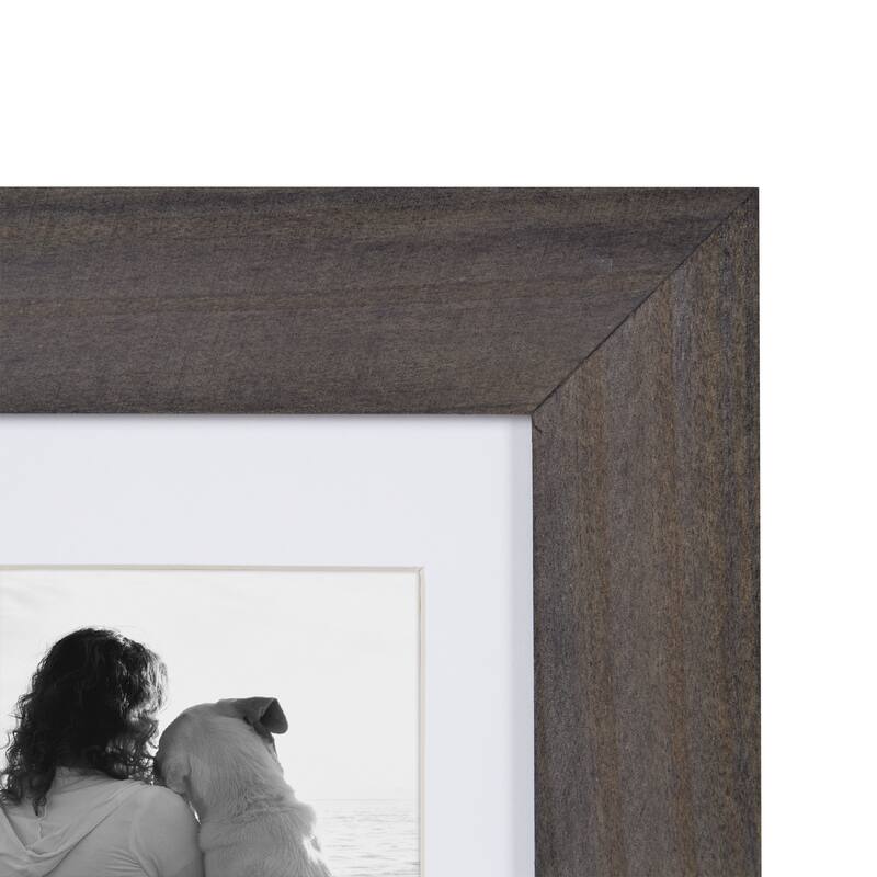 DesignOvation Museum Wood Picture Frame Set