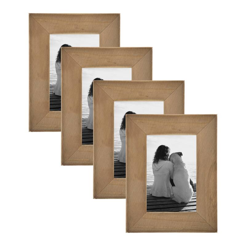 DesignOvation Museum Wood Picture Frame Set