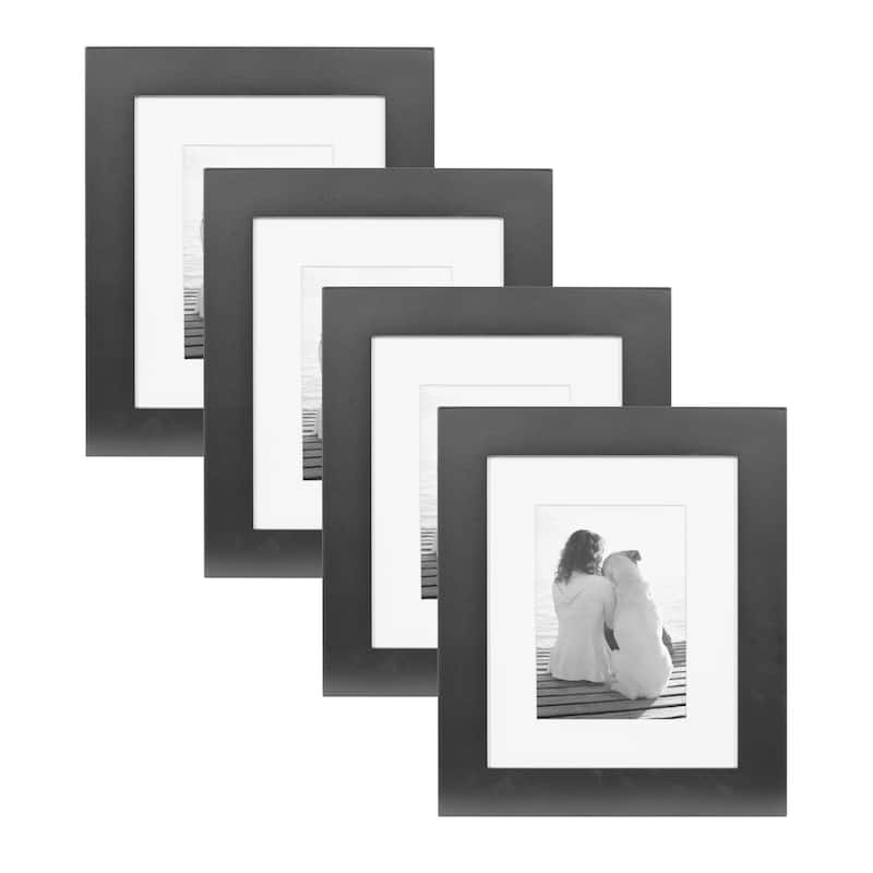 DesignOvation Museum Wood Picture Frame Set