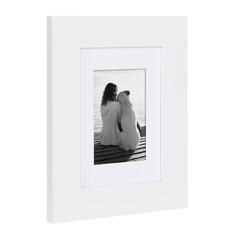 DesignOvation Museum Wood Picture Frame Set