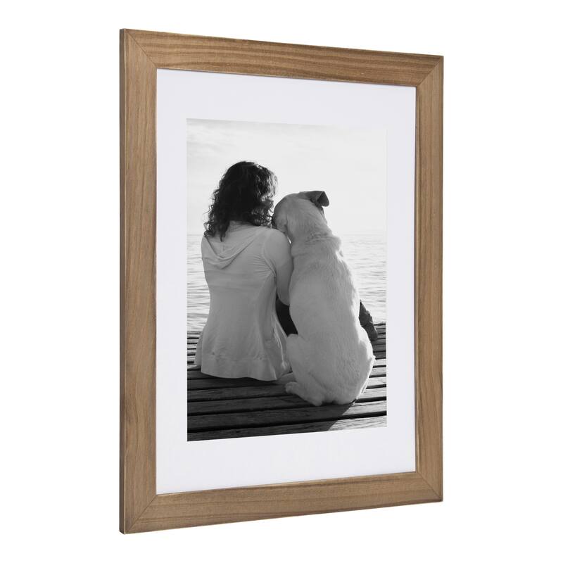 DesignOvation Museum Wood Picture Frame Set