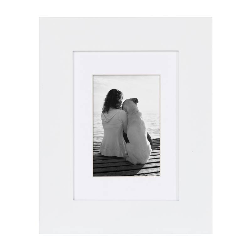 DesignOvation Museum Wood Picture Frame Set