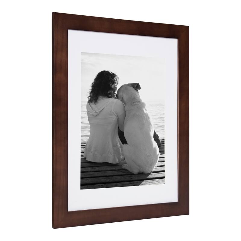 DesignOvation Museum Wood Picture Frame Set