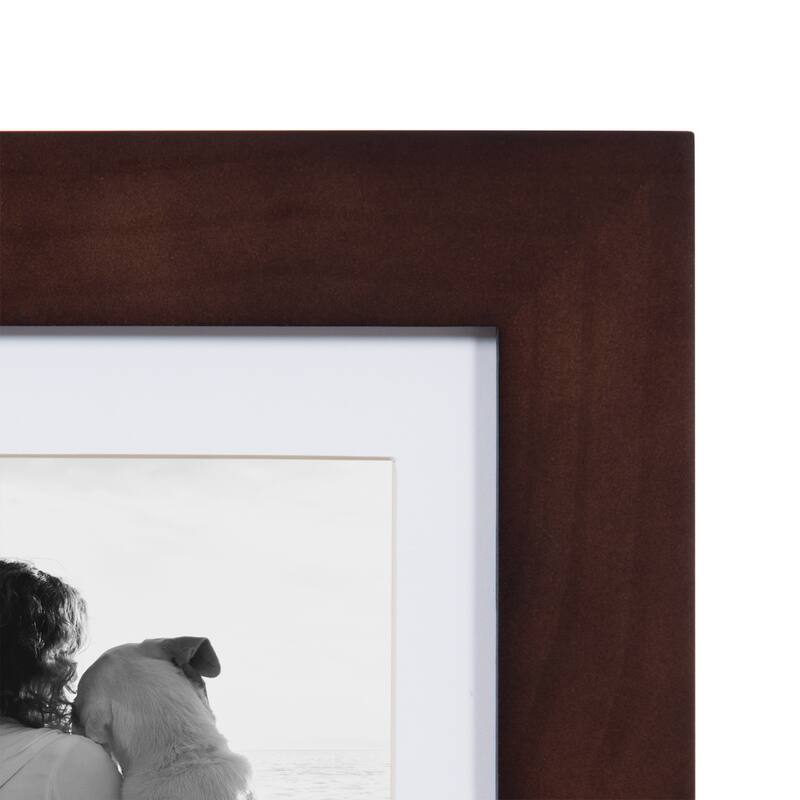 DesignOvation Museum Wood Picture Frame Set